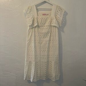 See By Chloe White Eyelet Dress